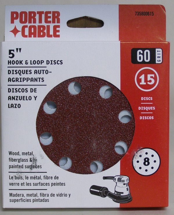 Porter Cable 735800615 60 Grit 5